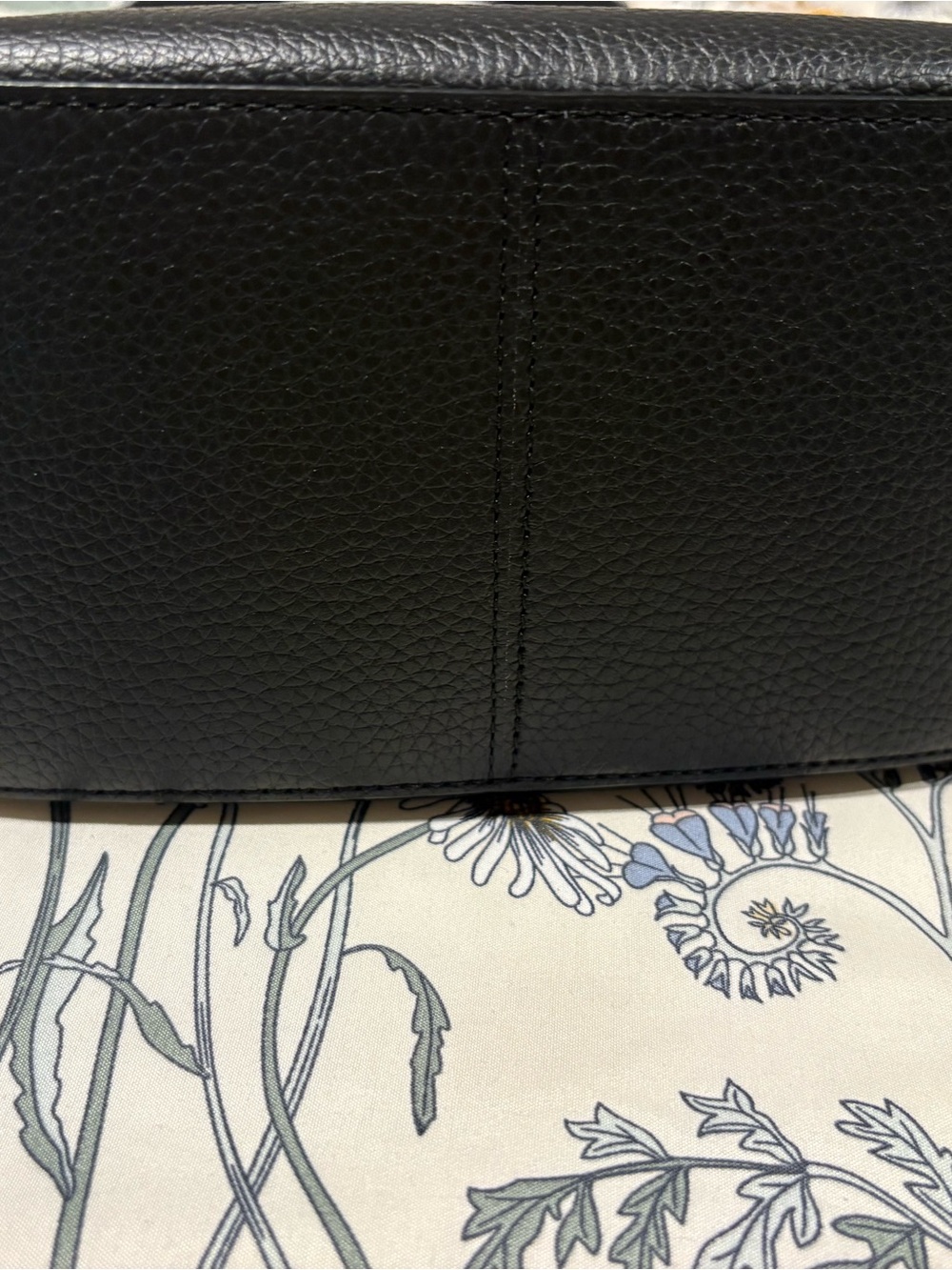 kate spade Black Pebbled Leather Crescent Shoulder Bag - Picture 4 of 9